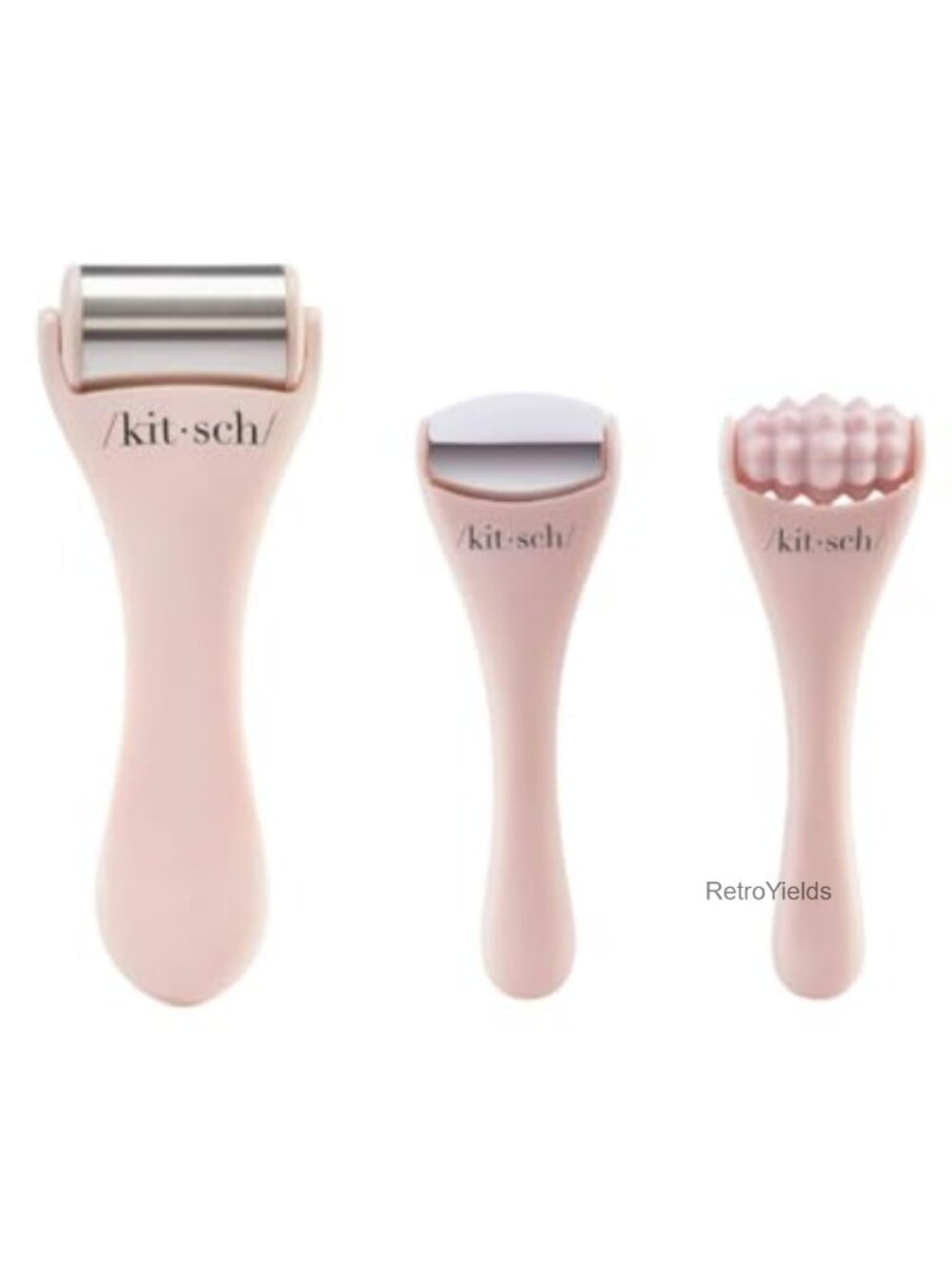 Stainless Steel Face Ice Roller & Mini Face Roller Set Cooling Facial Massager